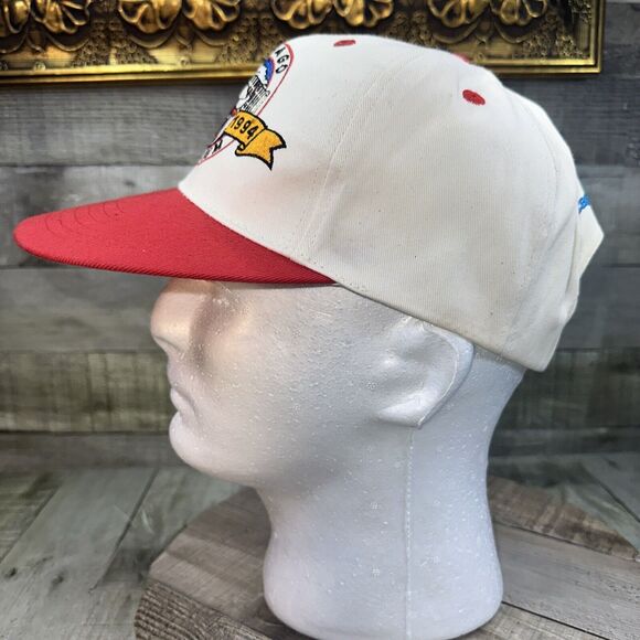 Vintage Chicago Bulls 1994 Snapback Hat Chicago Stadium Rare - Picture 5 of 16